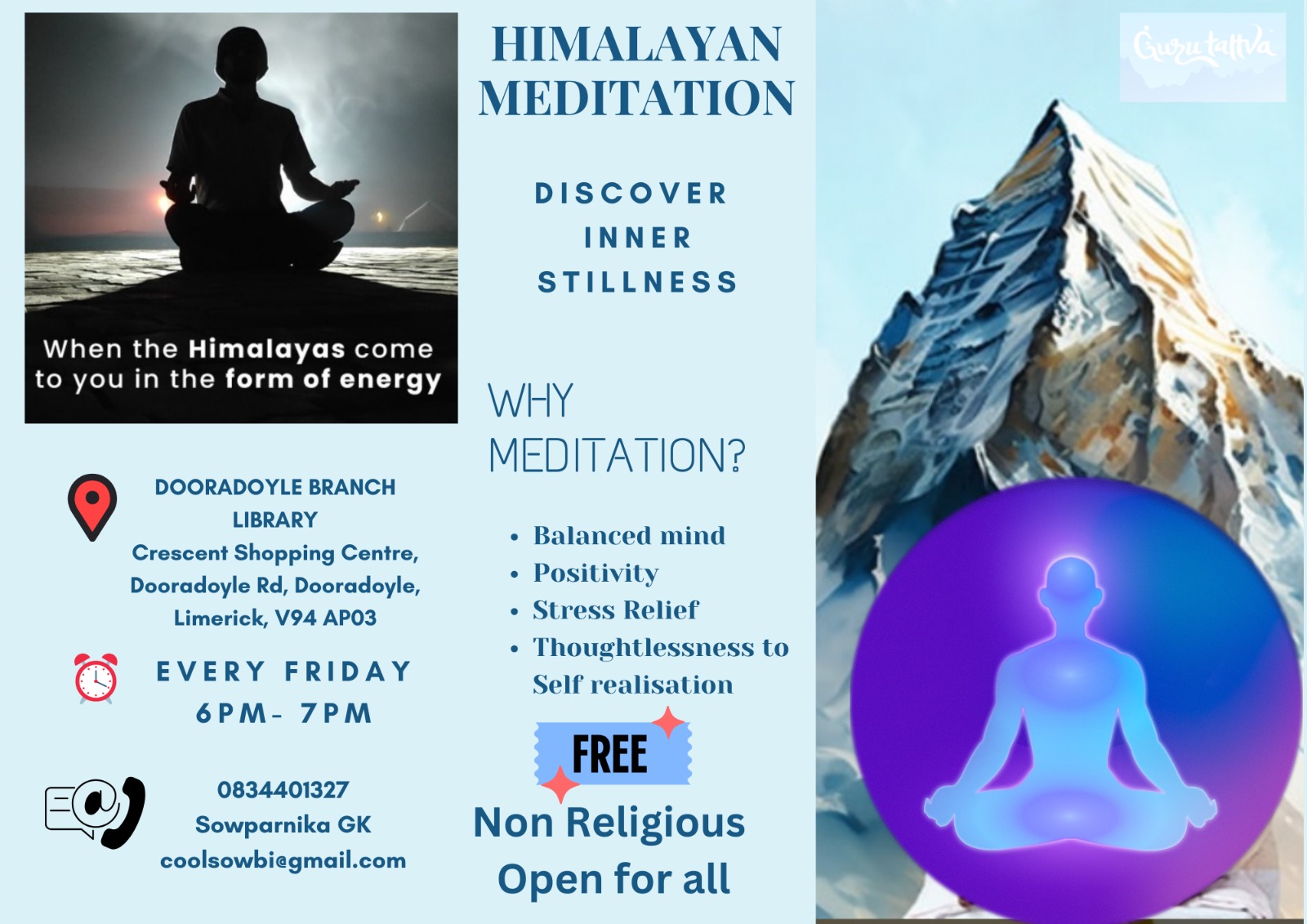 Himalayan Meditation Limerick